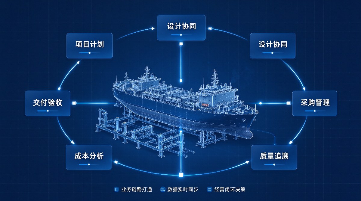 船舶与装备制造数字化项目运营场景